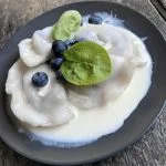 sweet cheese dumplings